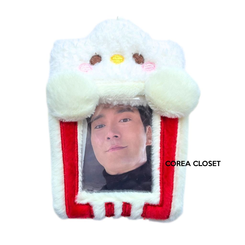 Ready Stock Photo Card Holder Bulu Lembut CAHOL KPOP Idol - Popcorn Tempat PC NCT SEVENTEEN StrayKid