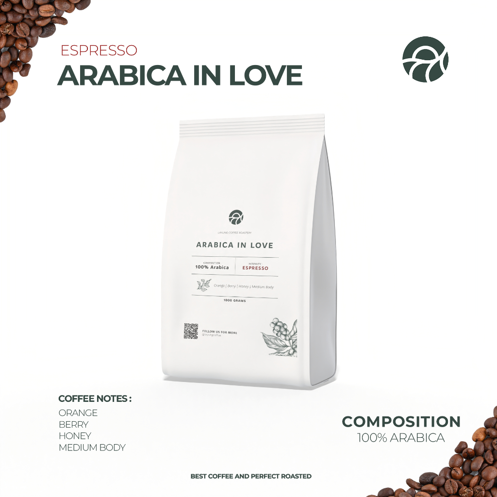 

Kopi ARABICA IN LOVE - Espresso Roast - 1000gr