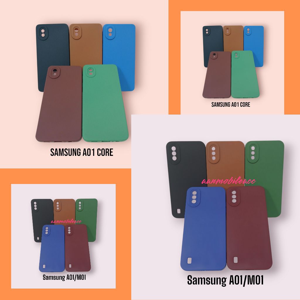 Case Softcase Samsung A01/M01,Samsung A01 Core