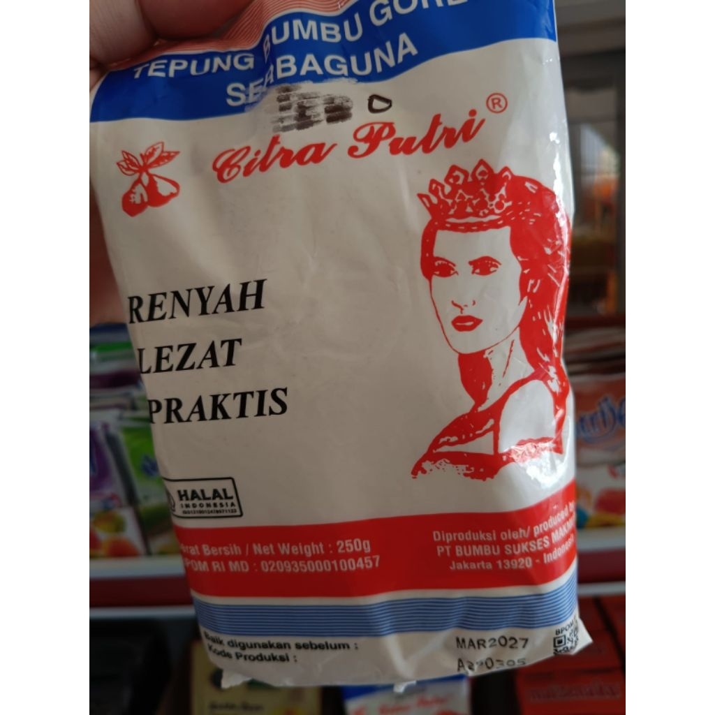 

citra putri/tepung bumbu goreng sebaguna/tepung goreng