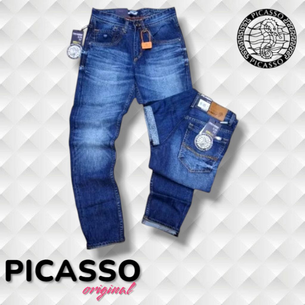 CELANA JEANS PRIA PICASSO ORIGINAL / CELANA PICASSO ORIGINAL / CELANA PANJANG PRIA PICASSO