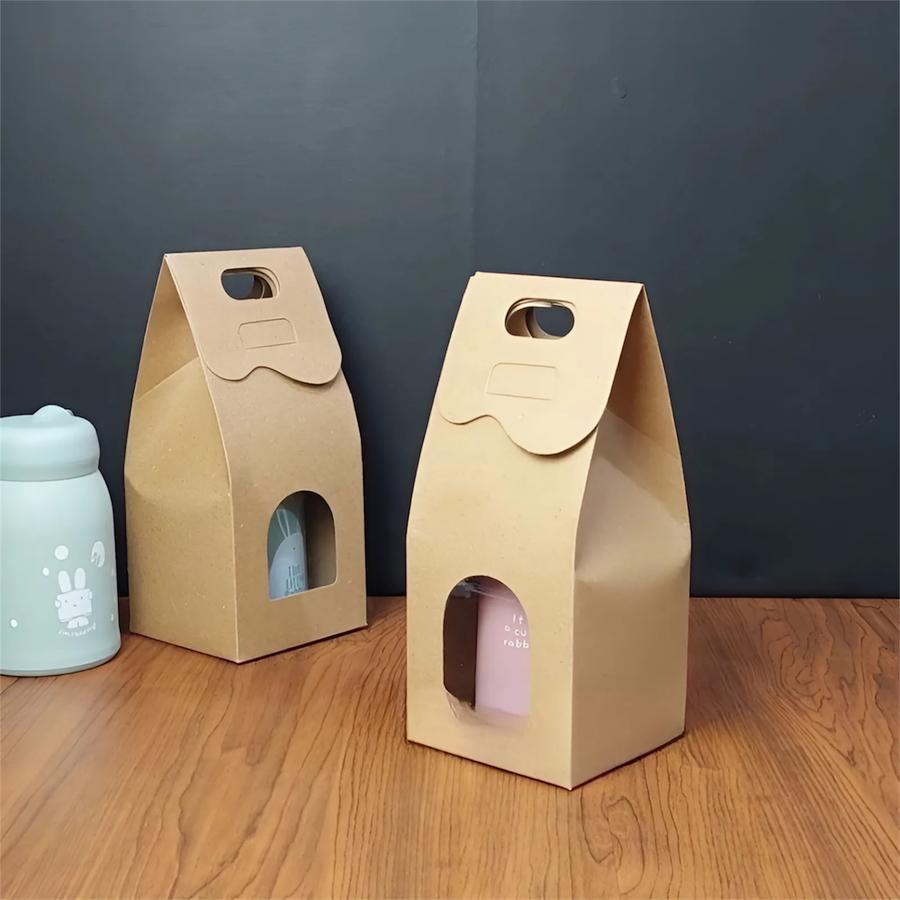 

Dus Polos Coklat Botol Tumbler Rabbit Isi 1 Pcs Box Botol Minuman Paper Bag Kemasan Kraft