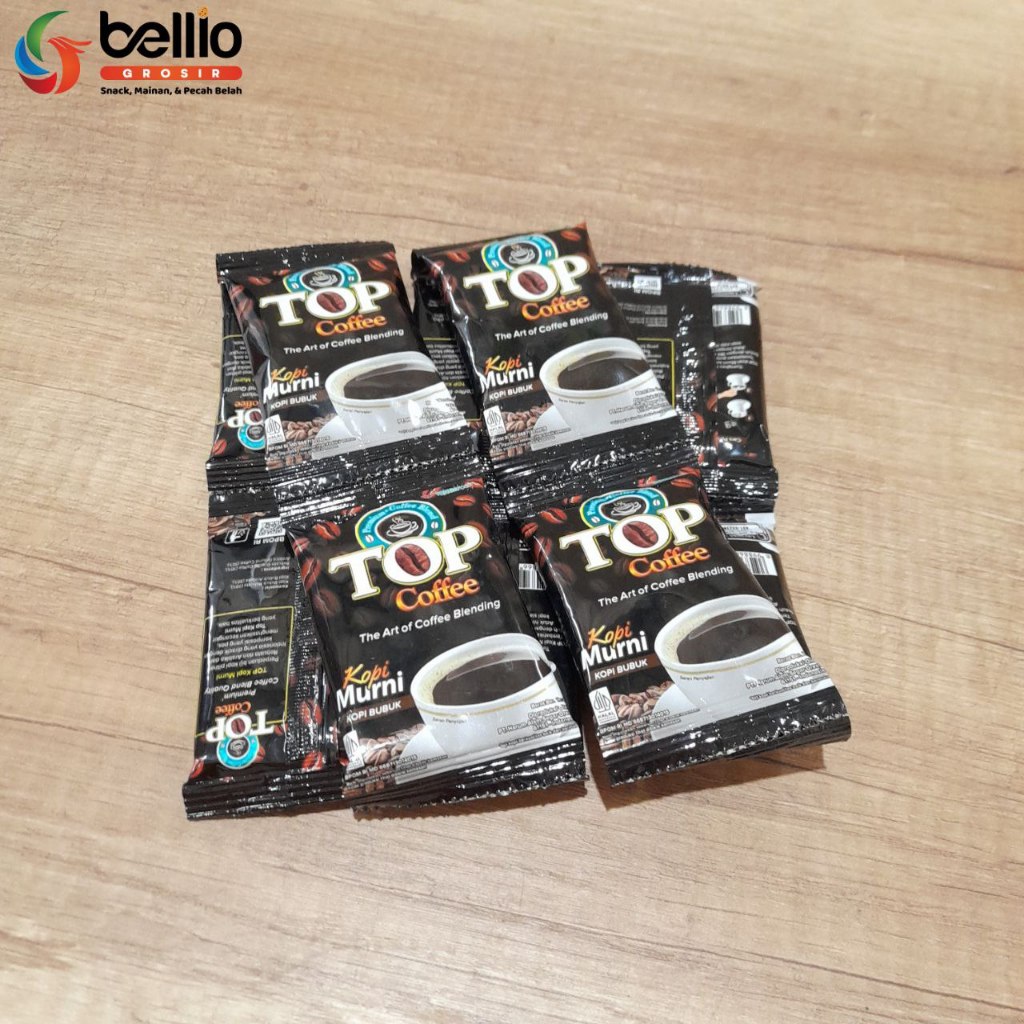 

Top kopi Murni mini sachet (1 renteng / 10 pcs )