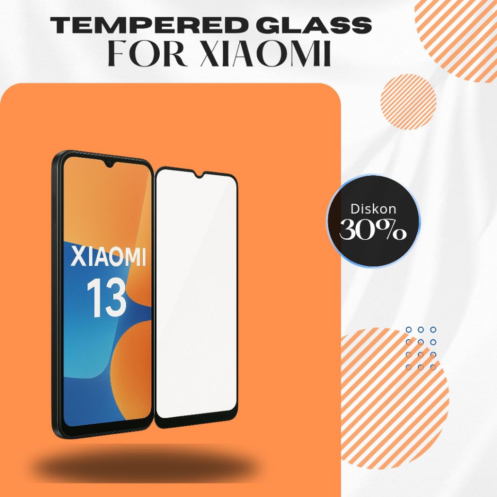 TEMPERD GLASS BENING HANDPHONE XIAOMI MURAH