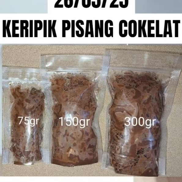 

Keripik Pisang cokelat