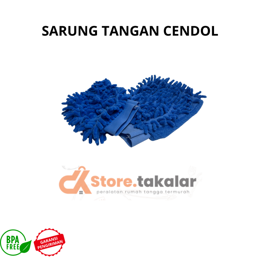 Sarung Tangan Cendol Lap Cendol Lap microfiber