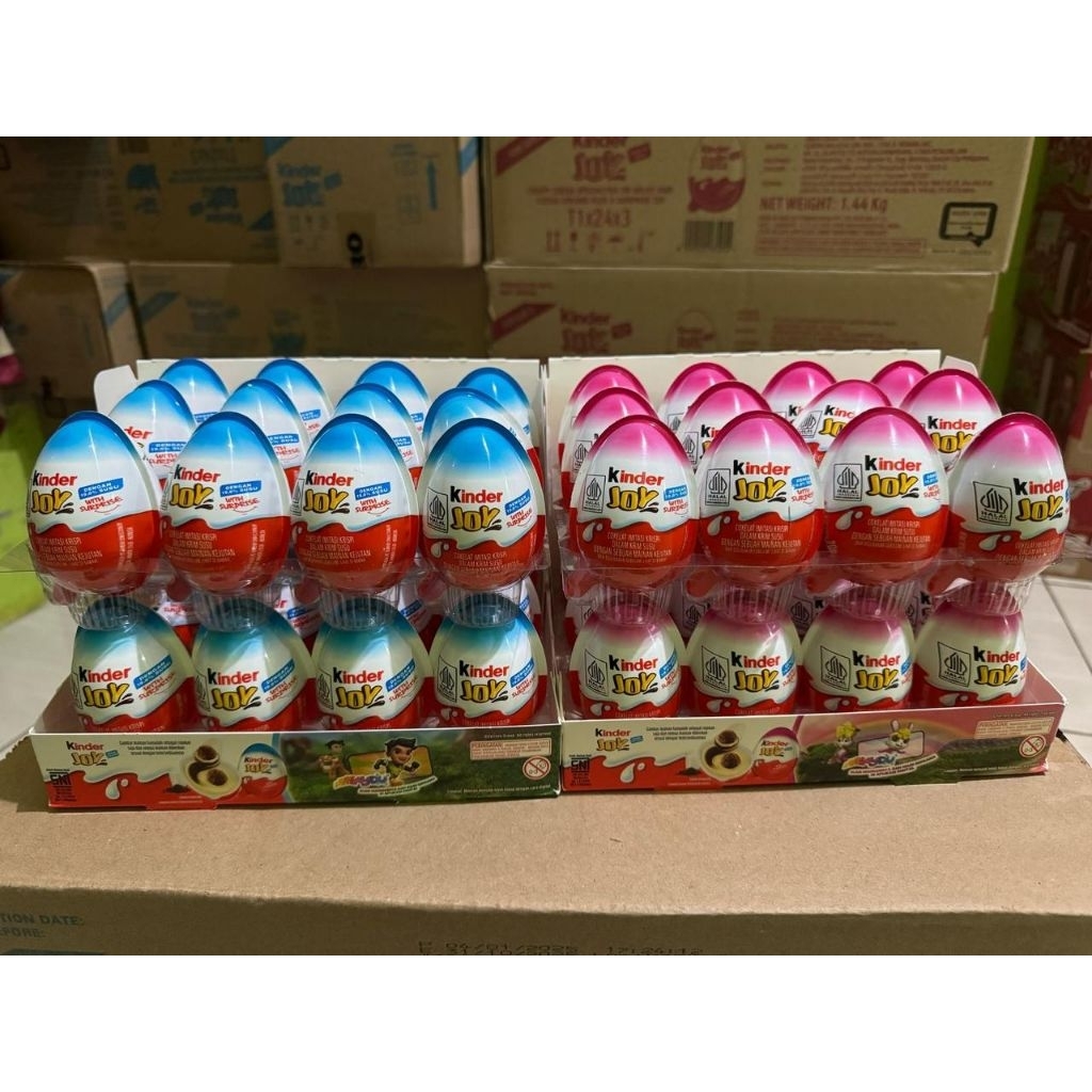

KinderJoy boy/girls isi 72 pcs, Expired Juli 2025
