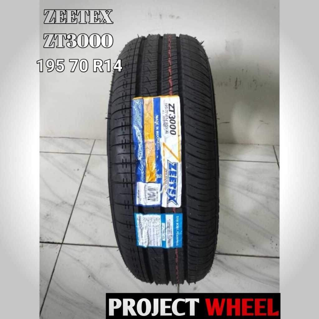Ban tubles ukuran 195 70 R14 zeetex ban mobil kijang carry l300 ukuran 195/70 Ring 14