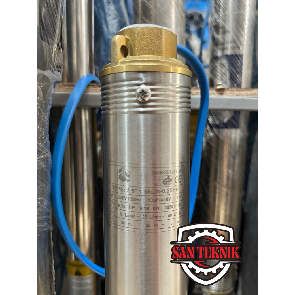 pompa air Sibel/submersibel/pompa hcl/ 0.25hp 2.5"'