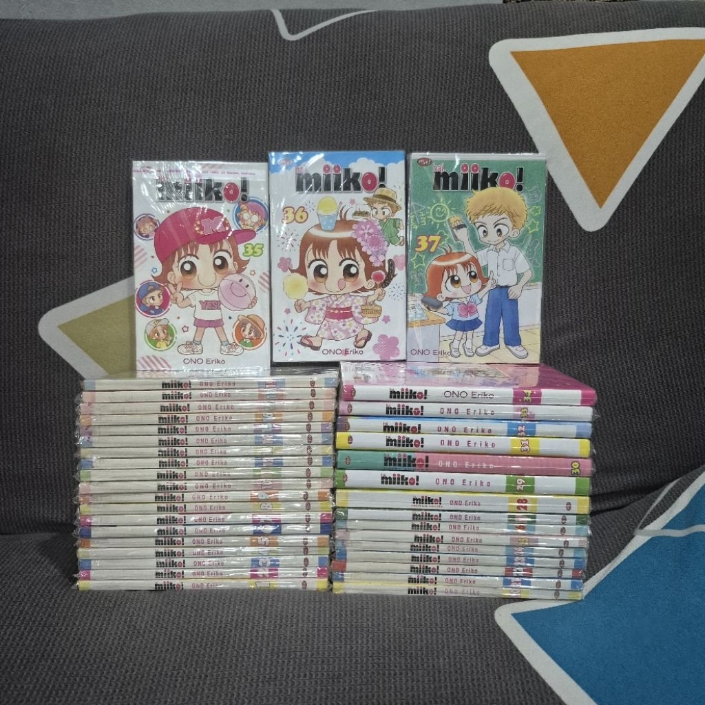 Paket Komik Hai Miiko Vol 1-37 Set Fulset Fullset Lengkap
