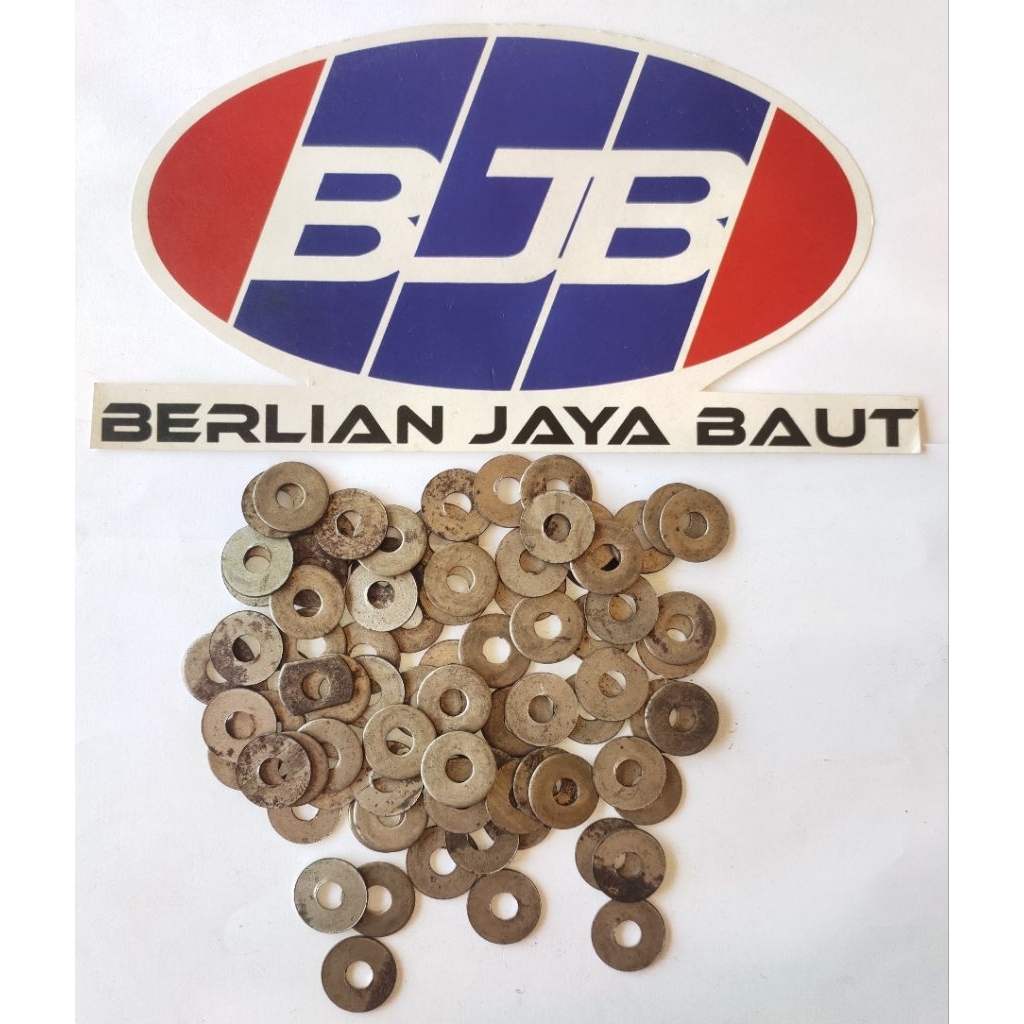 Ring Baut Kunci 10 Lebar (Ring Plat M6 Lebar)