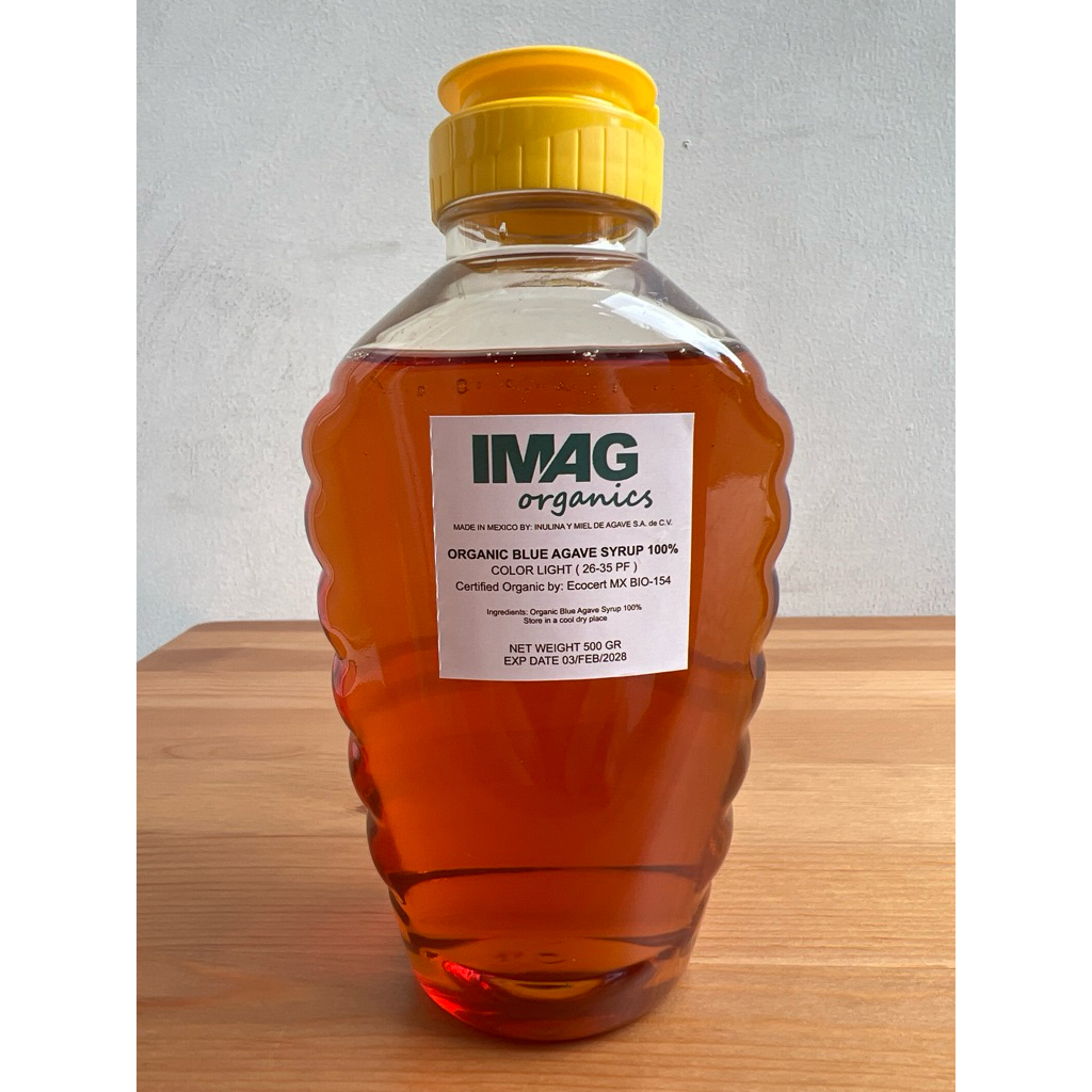 

Organic Blue Agave syrup - Amber color 500g