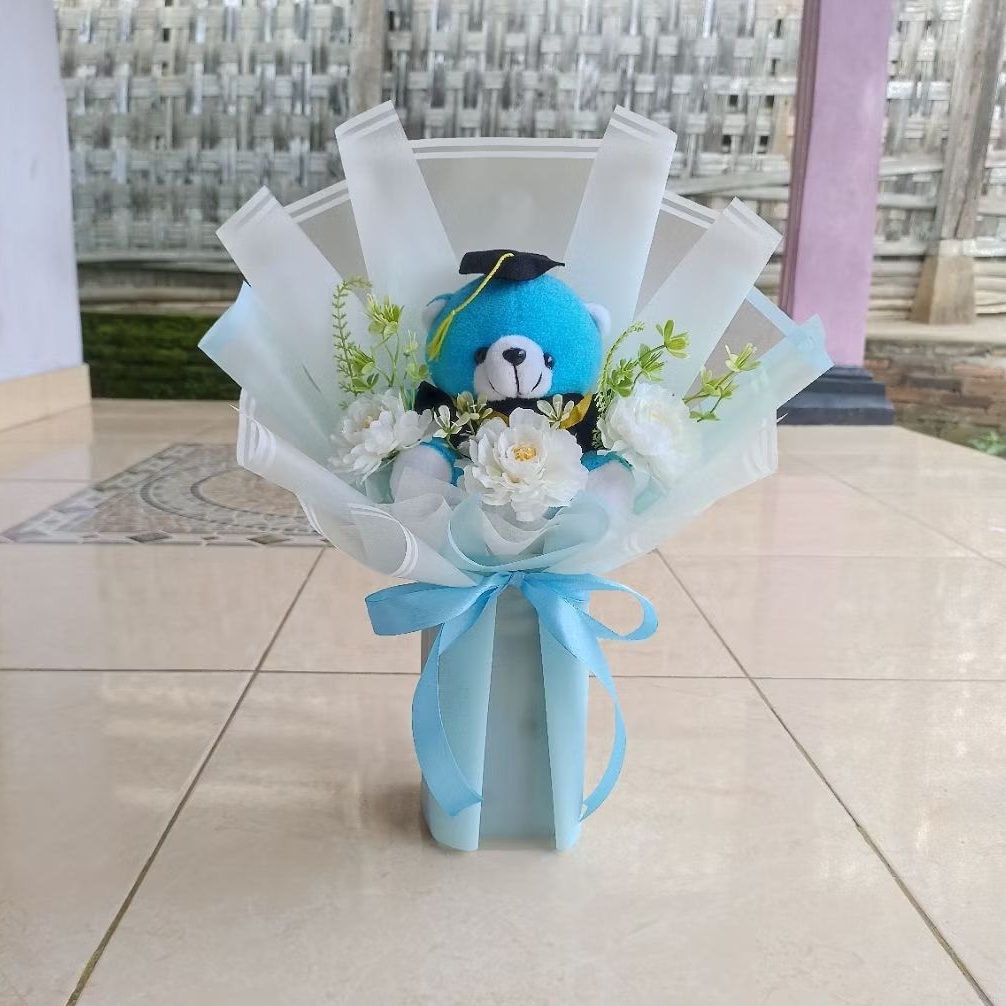 BUKET WISUDA | BUCKET BONEKA | BUKET UNTUK COWOK | BUKET UNTUK CEWEK | BUKET BUNGA