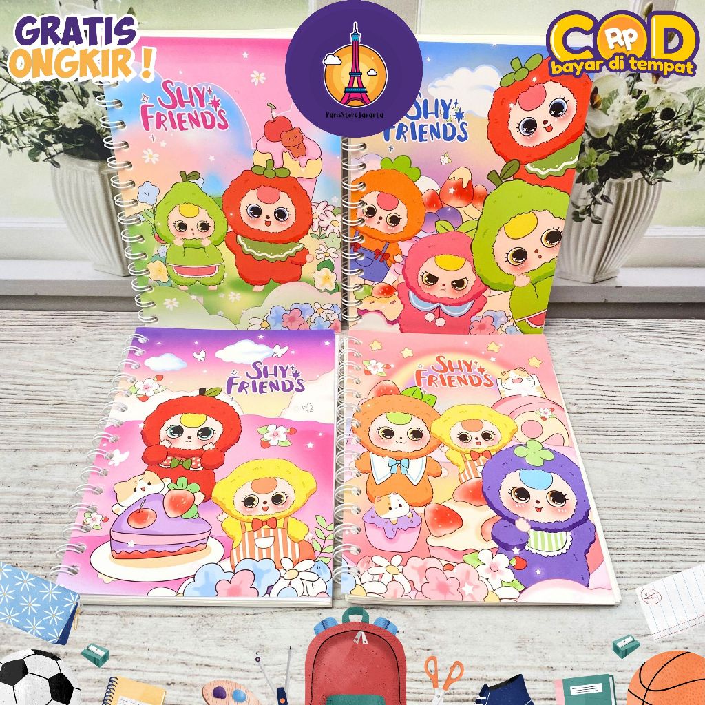 

Buku Spiral A5 Baby Three Alat Tulis Perlengkapan Sekolah Stationery