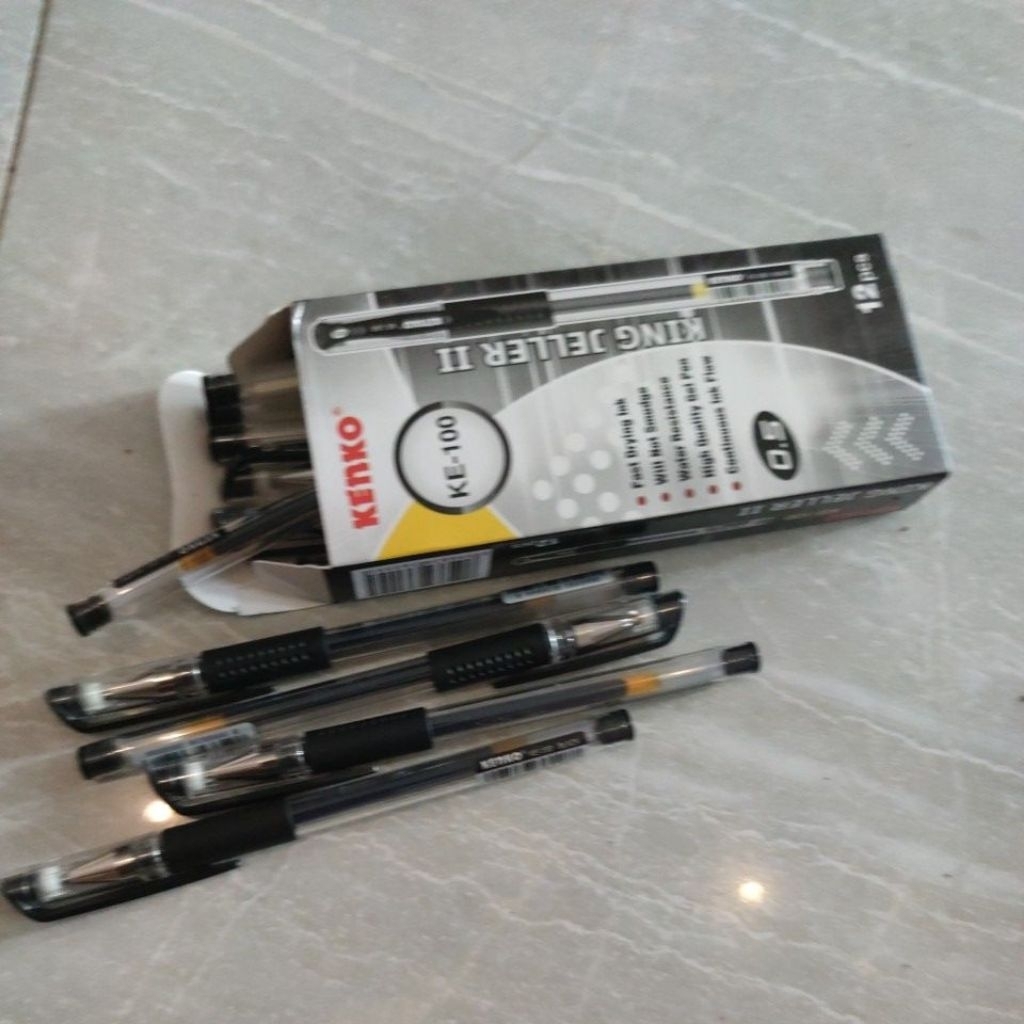 

pulpen kenko tinta hitam