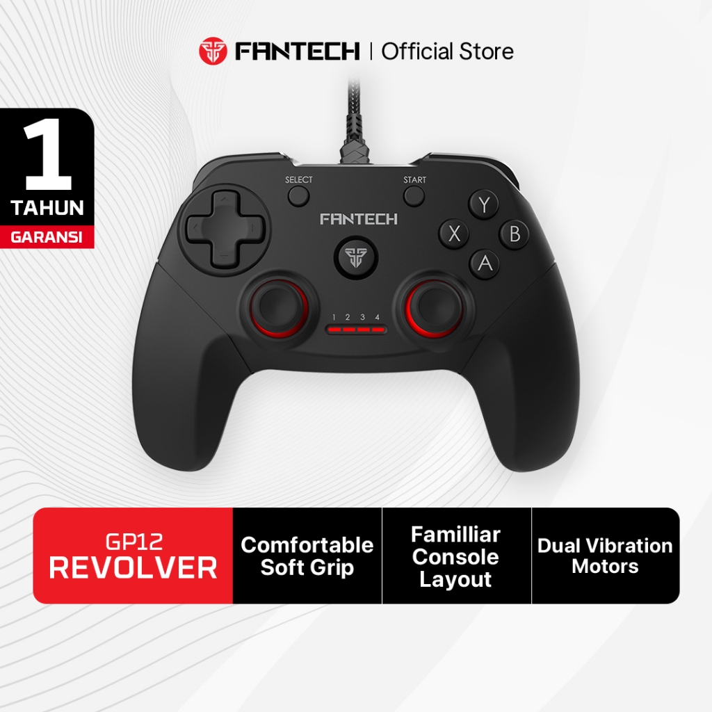 Fantech REVOLVER GP12 Gaming Controller Gamepad Joystick USB