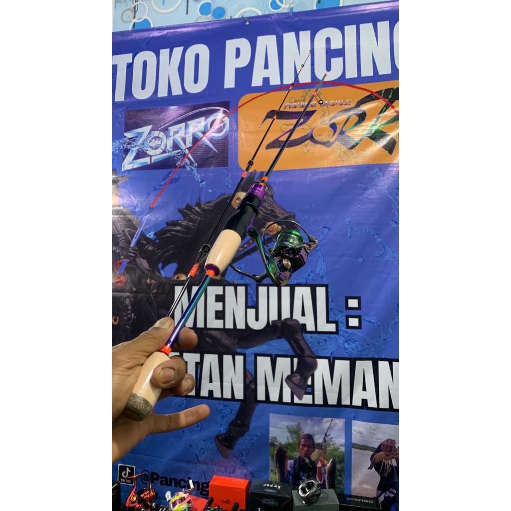 joran zorro skylar dan zombie uL  dan zorro gengkai set reel zorro