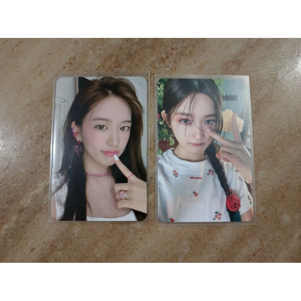 IVE Yujin ktown4u & Leeseo soundwave bene photocard pob pc