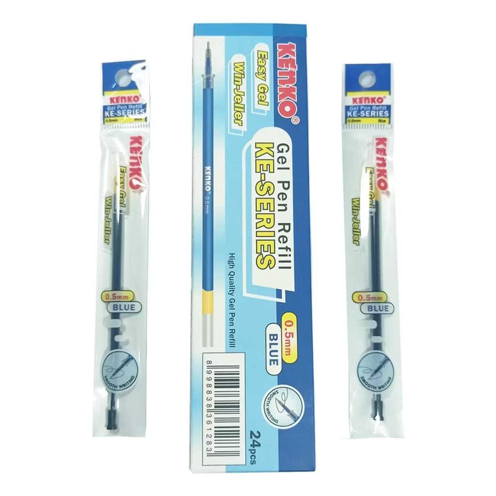 

DISKON JUAL Refill pulpen kenko easy gel 0.5 / isi ulang pulpen kenko easy gel (24pcs )