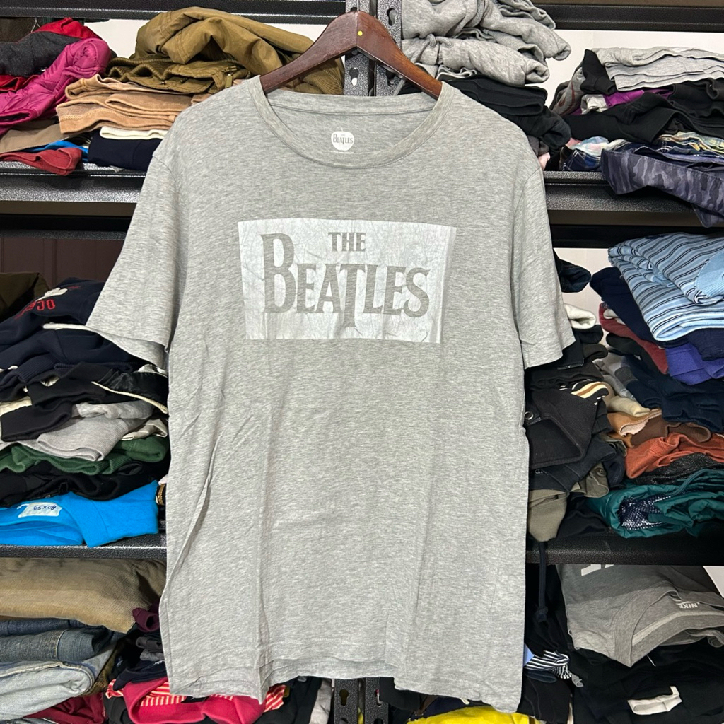 Kaos The Beatles Tag Topten | Tshirt Second Preloved | Kaos Musik Band l