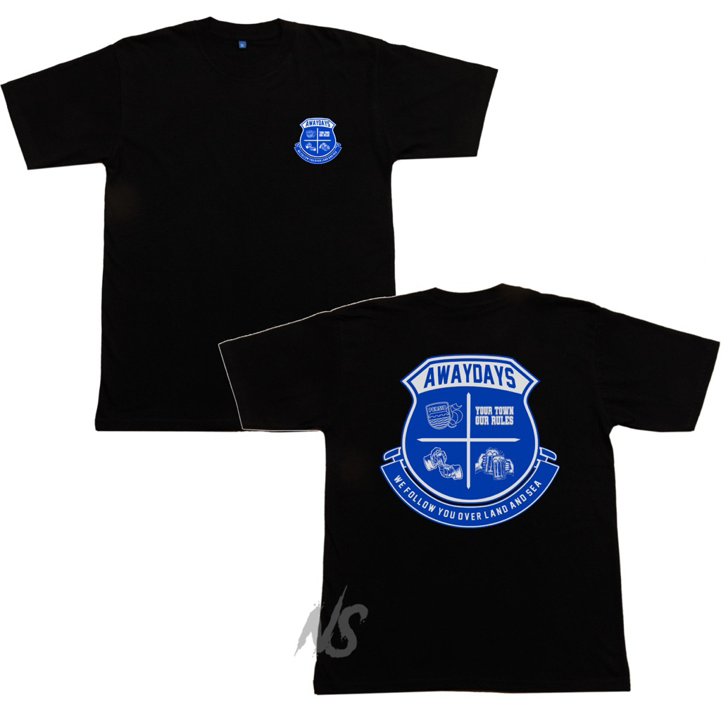 T-Shirt AWAYDAYS BANDUNG HOOLS / Kaos CasualUltra Hooligans / Baju persib Cewe Cowo