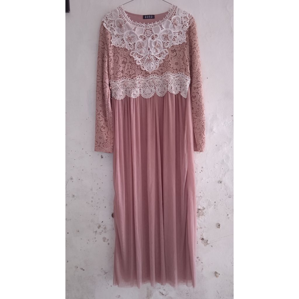 Abaya/gamis brokat PL