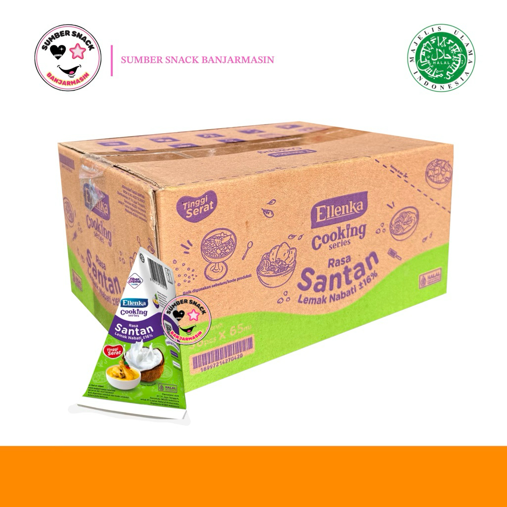 

(Karton) Ellenka Santan Karton (Isi 36Pcs/Karton) (36x65ml)