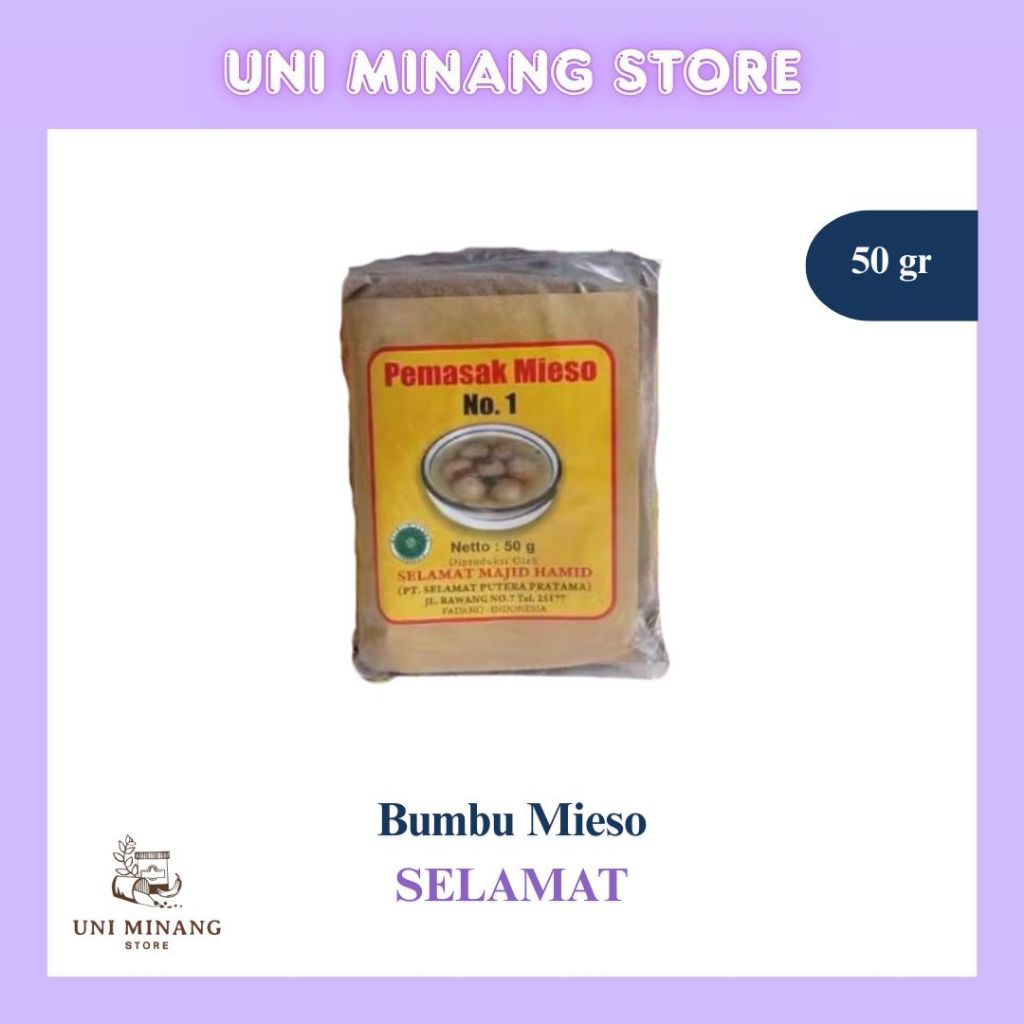 

Bumbu Mieso – SELAMAT 50 gr