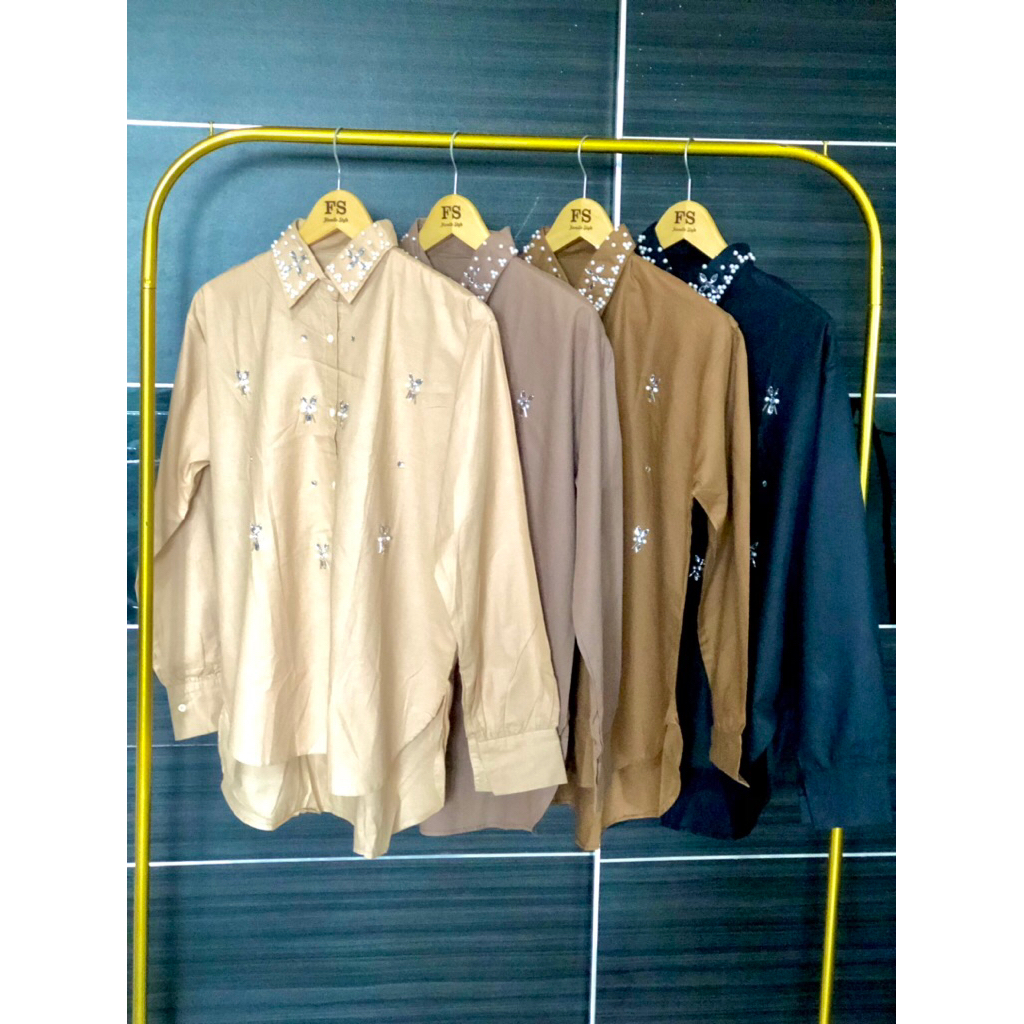 Baju atasan cewek Blouse kemeja wanita Butik Premium