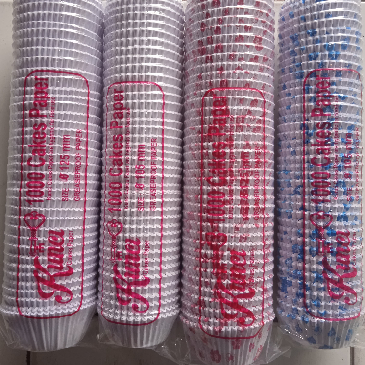 cup roti POLOS/PUTIH boli kue diva 5,5  7,0 9,5 10,5 12,5 12,7 bulu kukus kunci tebal oval medium