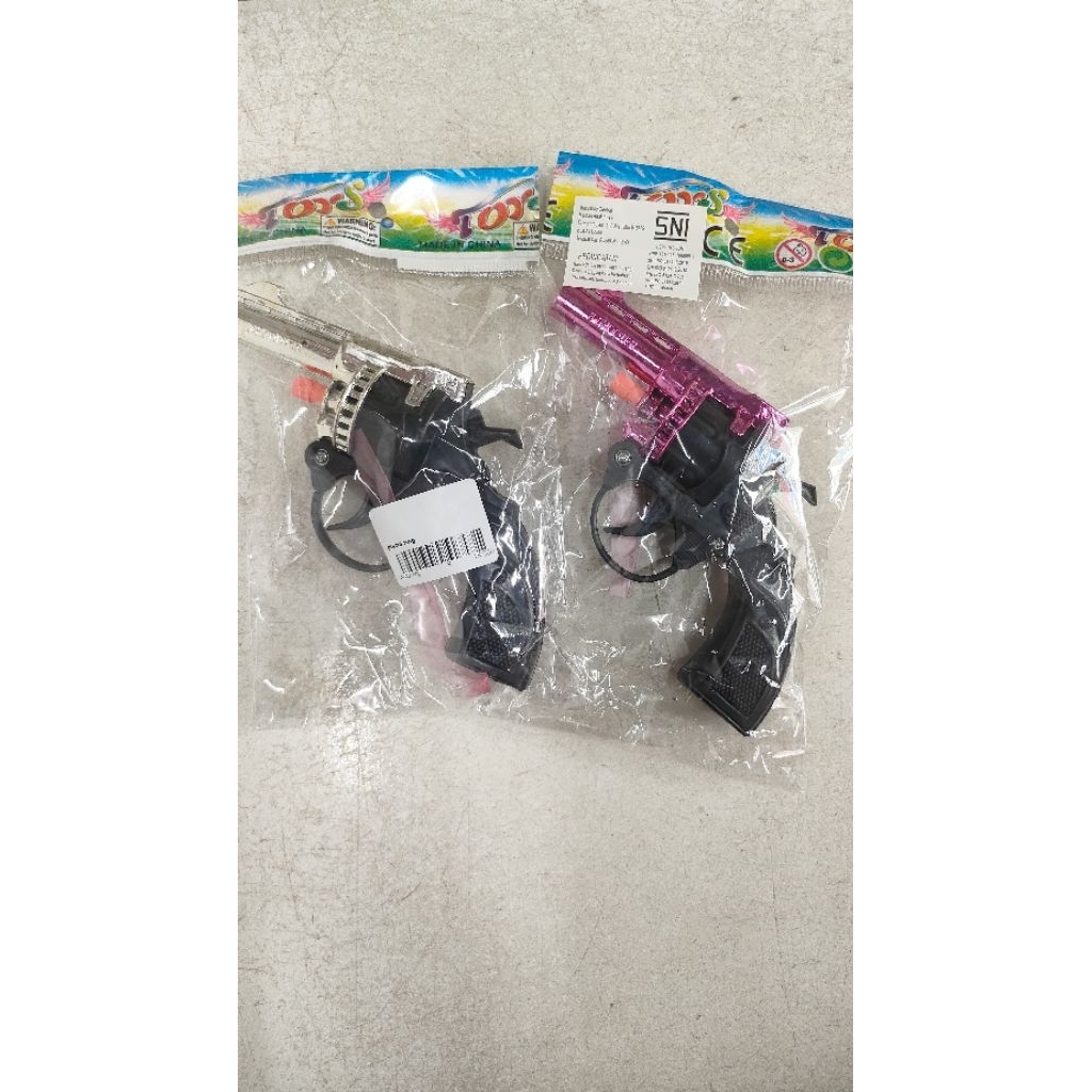 Mainan Anak Pistol Ring Bahan Besi