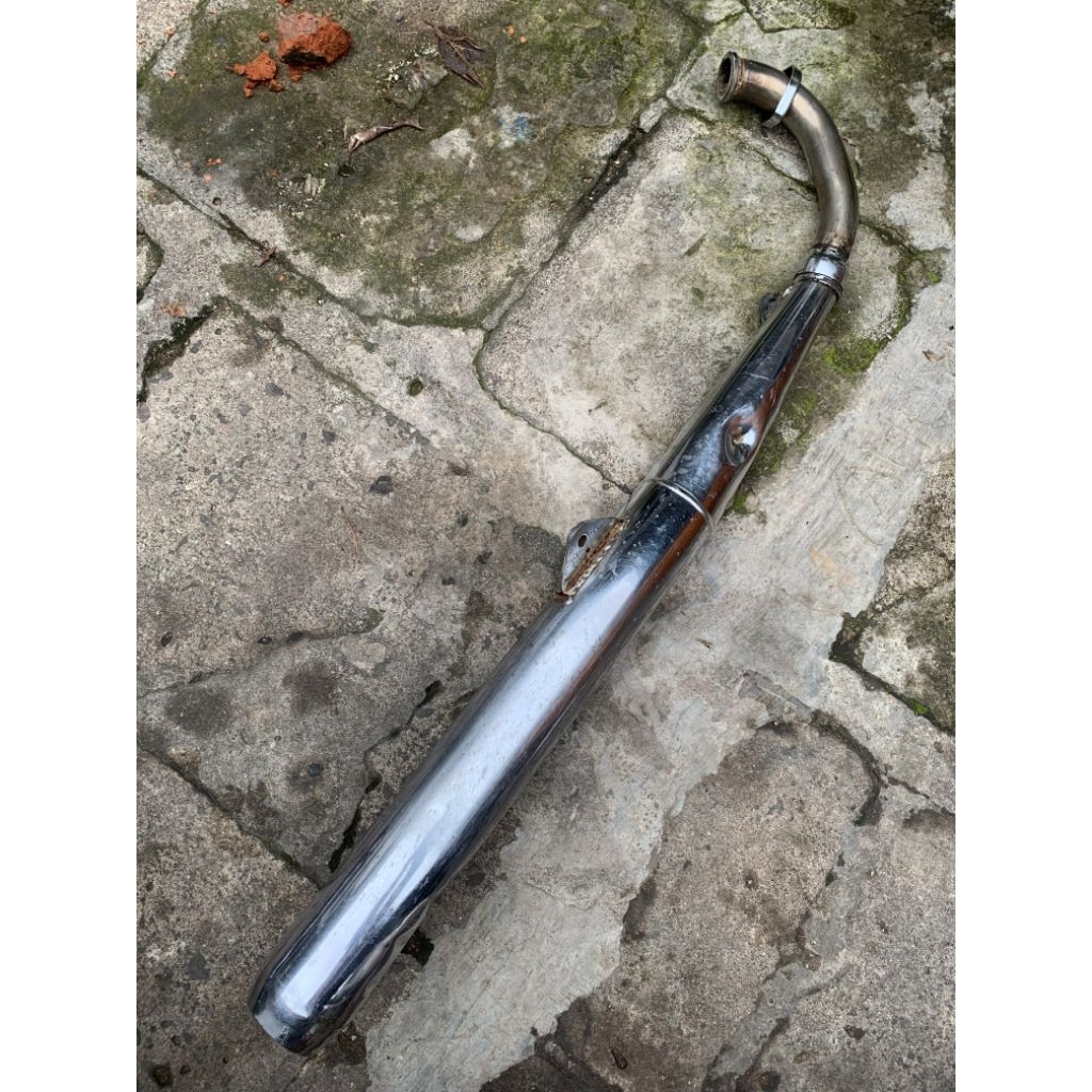knalpot Yamaha RX king original bekas
