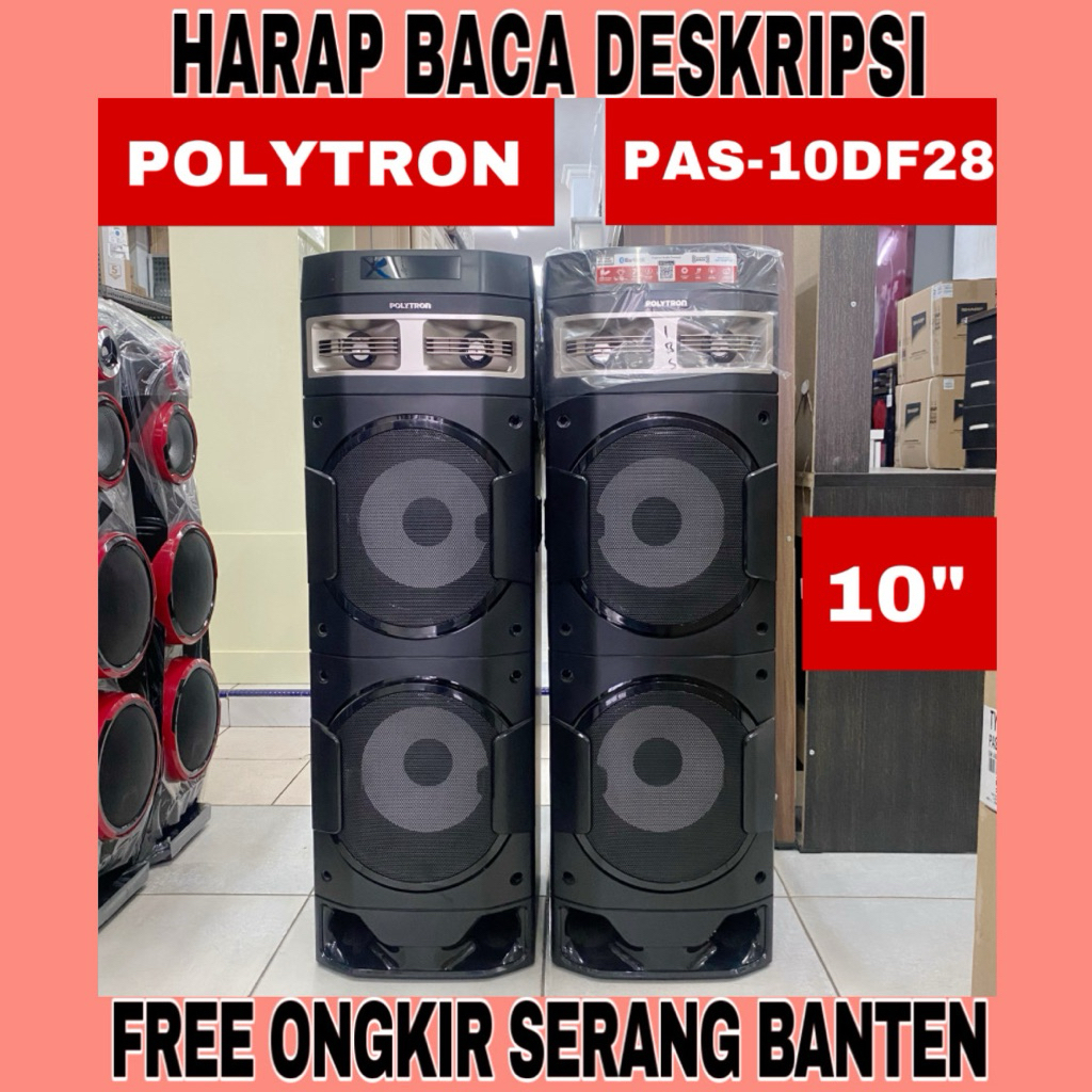 Salon Speaker POLYTRON PAS 10DF28 (Free Ongkir Serang Banten)
