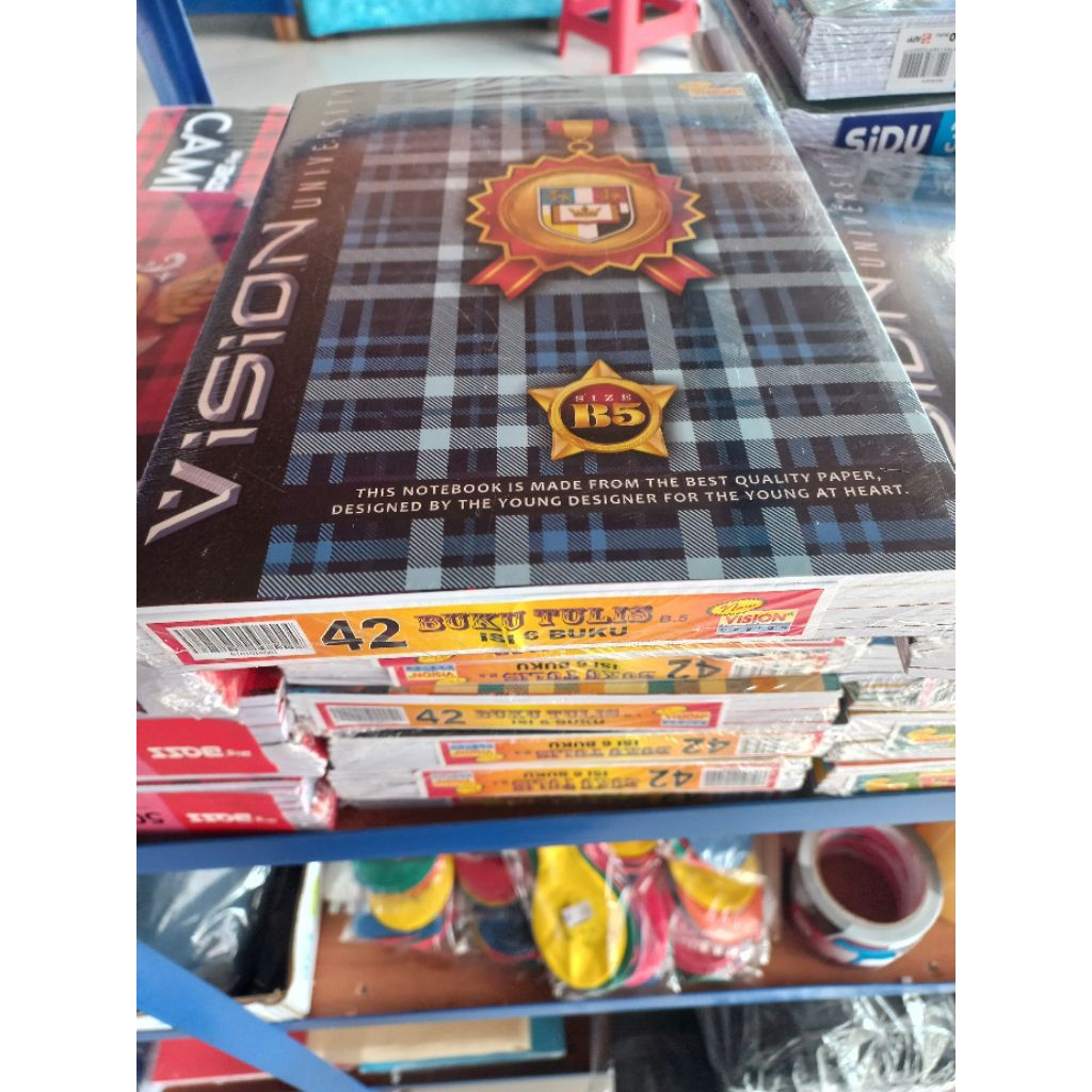 

BUKU TULIS VISION ISI 42 LEMBAR
