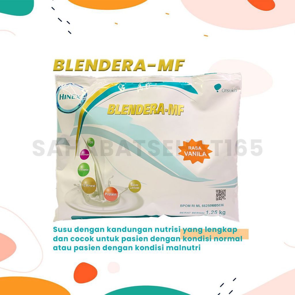

BLENDERAMF PENGGANTI KEBUTUHAN NUTRISI HARIAN 1,25 KILO GRAM