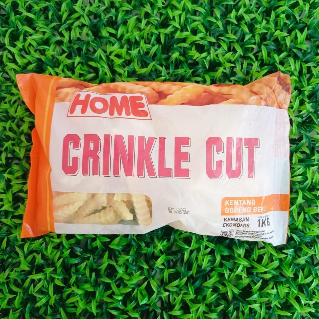 

Home Crinkle Cut (Kentang Goreng) - Berat 1 Kg
