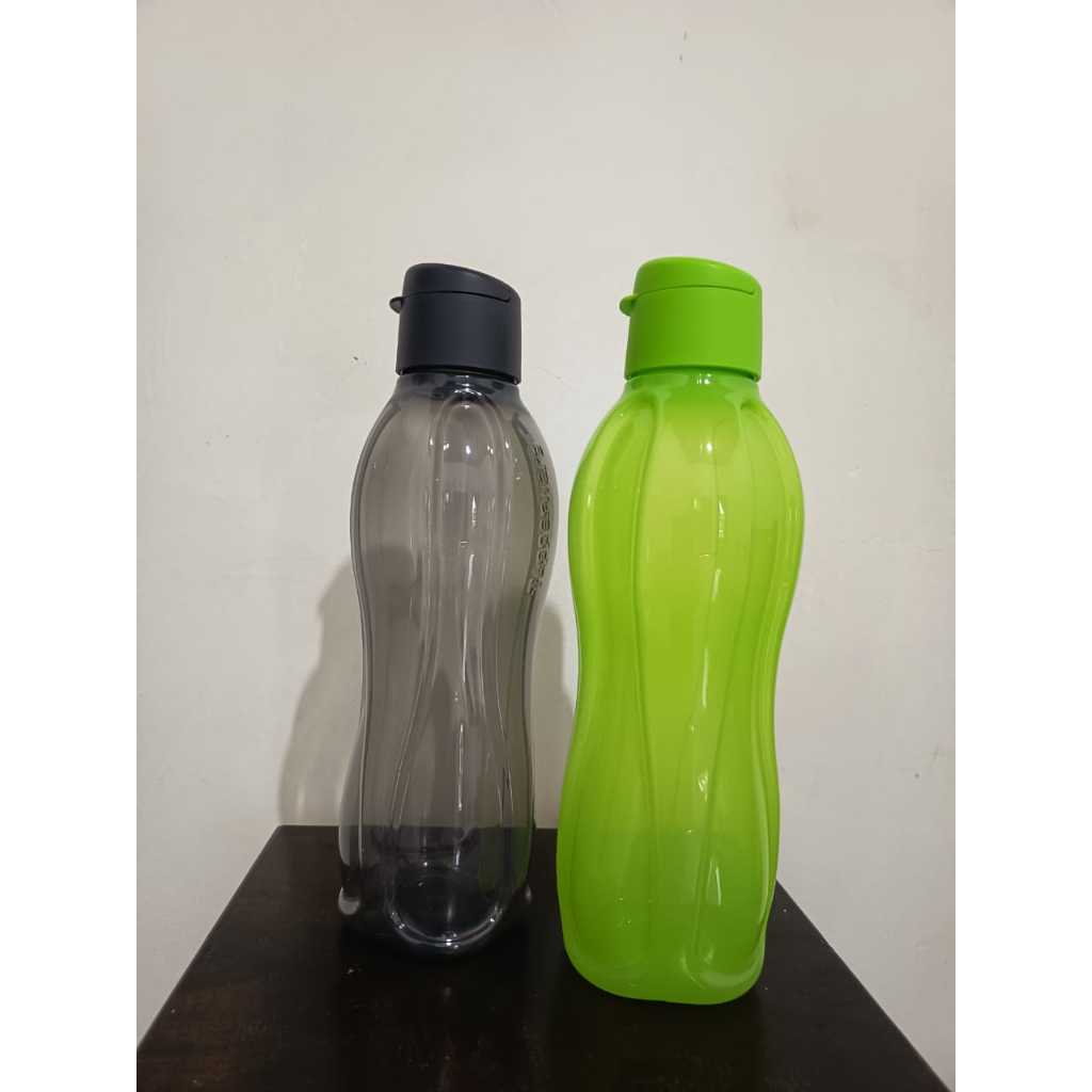 Tupperware eco bottle kapasitas 1 liter tutup flip
