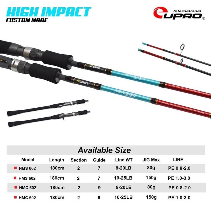 HIGH IMPACT Joran Slow Jigging EUPRO SPIN-BC