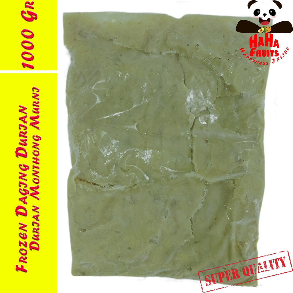 

Frozen Daging Durian Monthong Beku Frozen Daging Duren Monthong HaHa Fruits