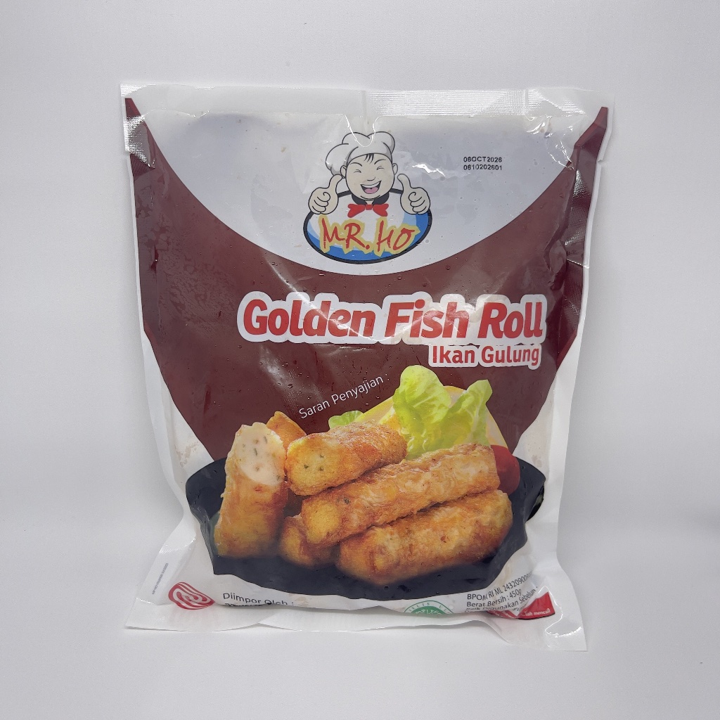 

MR. HO GOLDEN FISH ROLL / IKAN GULUNG 450 GR