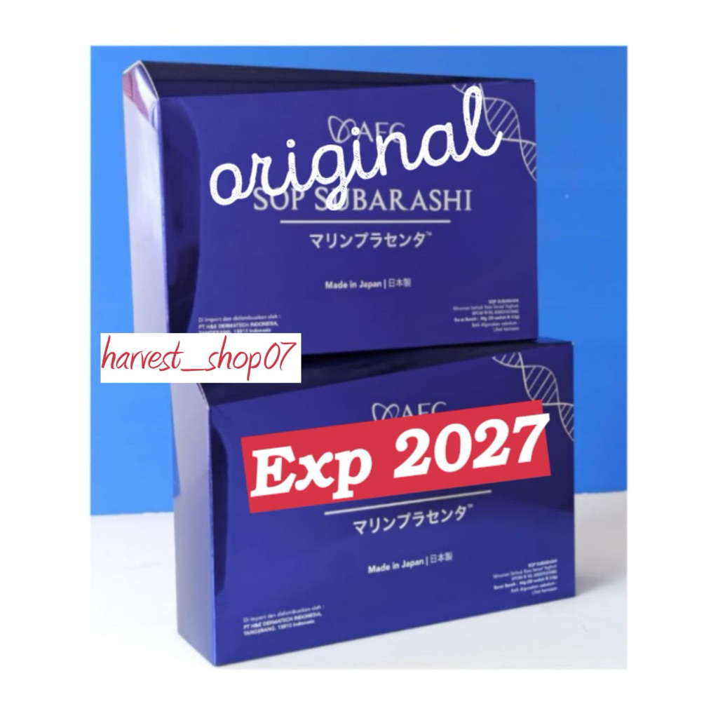 

PAKET DUO SUBARASHI SUBA AFC JAPAN # HARVEST_SHOP07