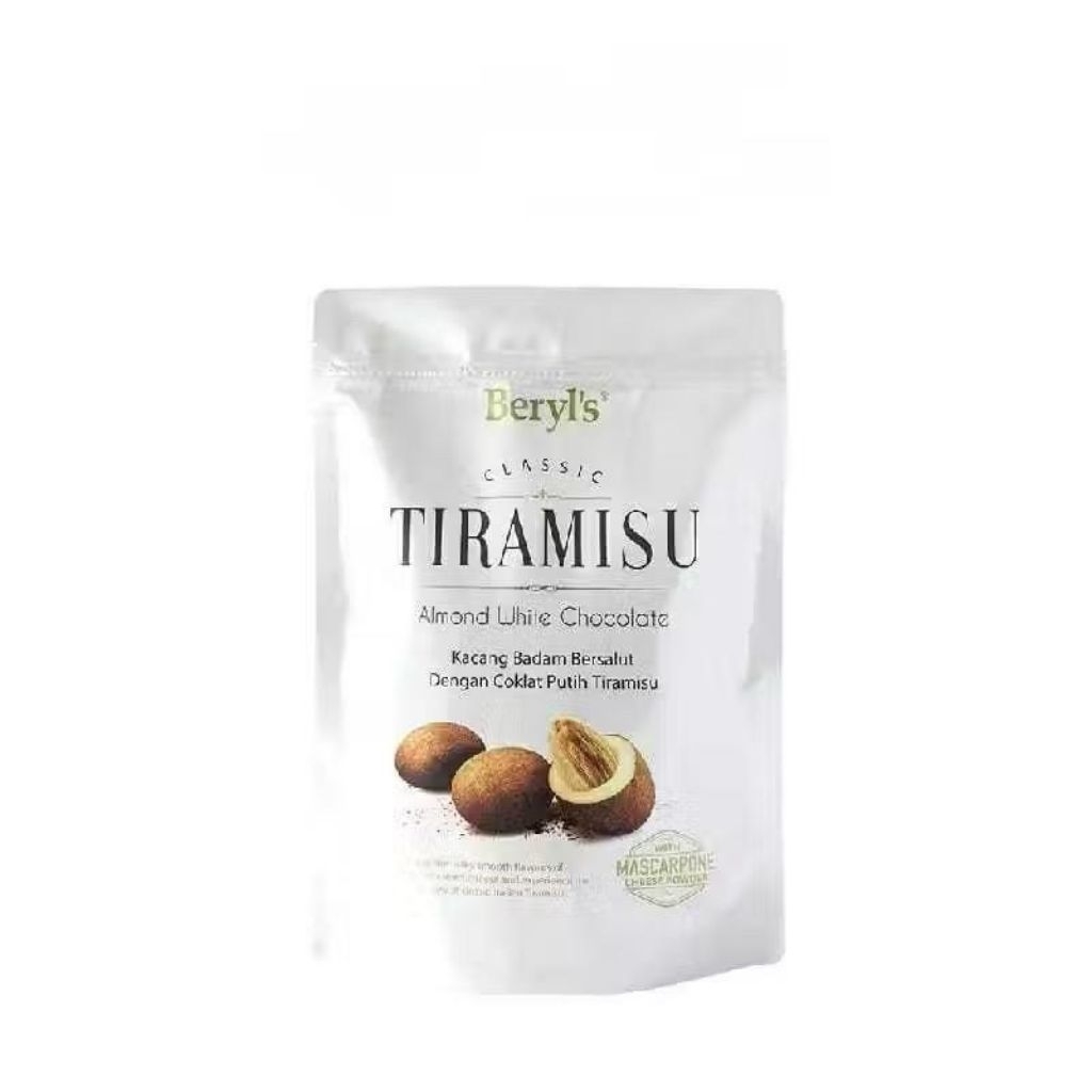 

Beryls Tiramisu Almond White Chocolate 300 gram