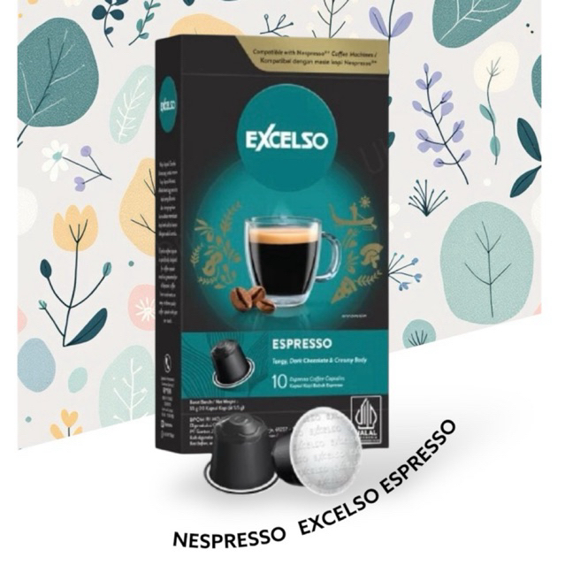 

Excelso Kopi kapsul Nespresso- Espresso