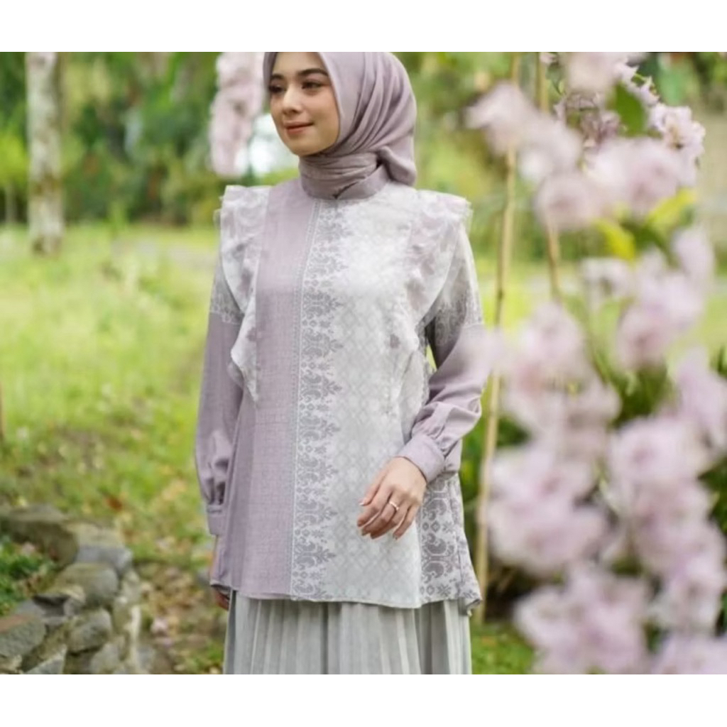 Preloved Top Nurbaya Jamila Humaila Size L