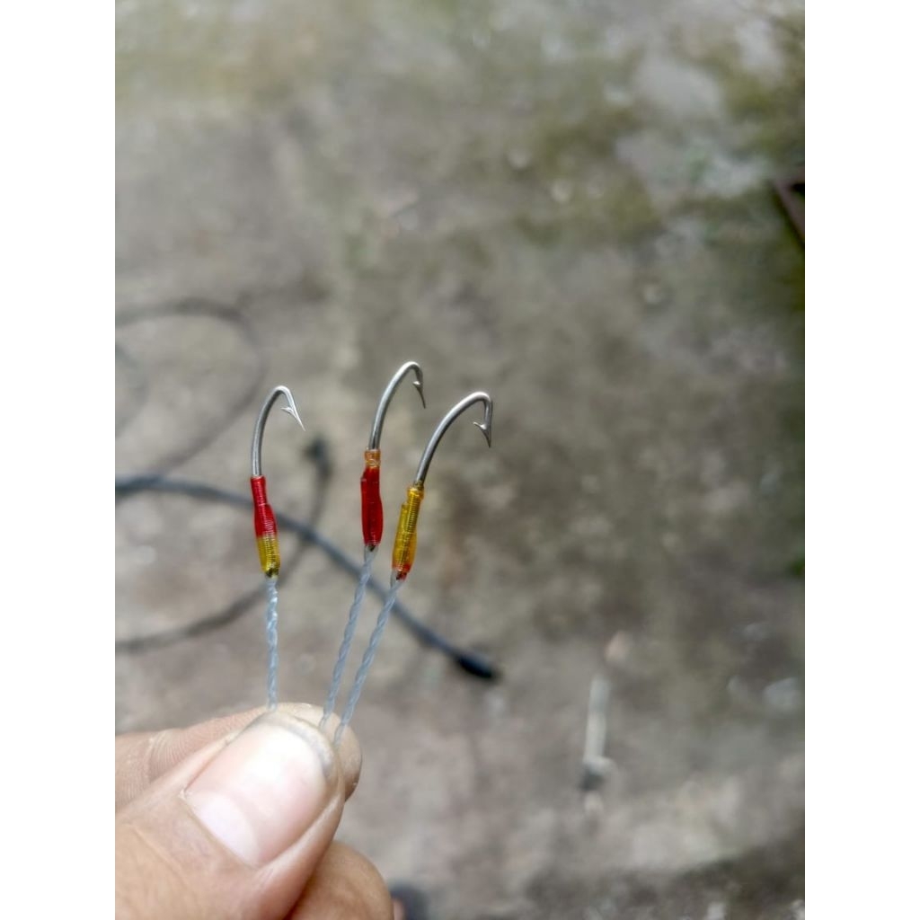 kail pancing belut/urek belut siap pakai