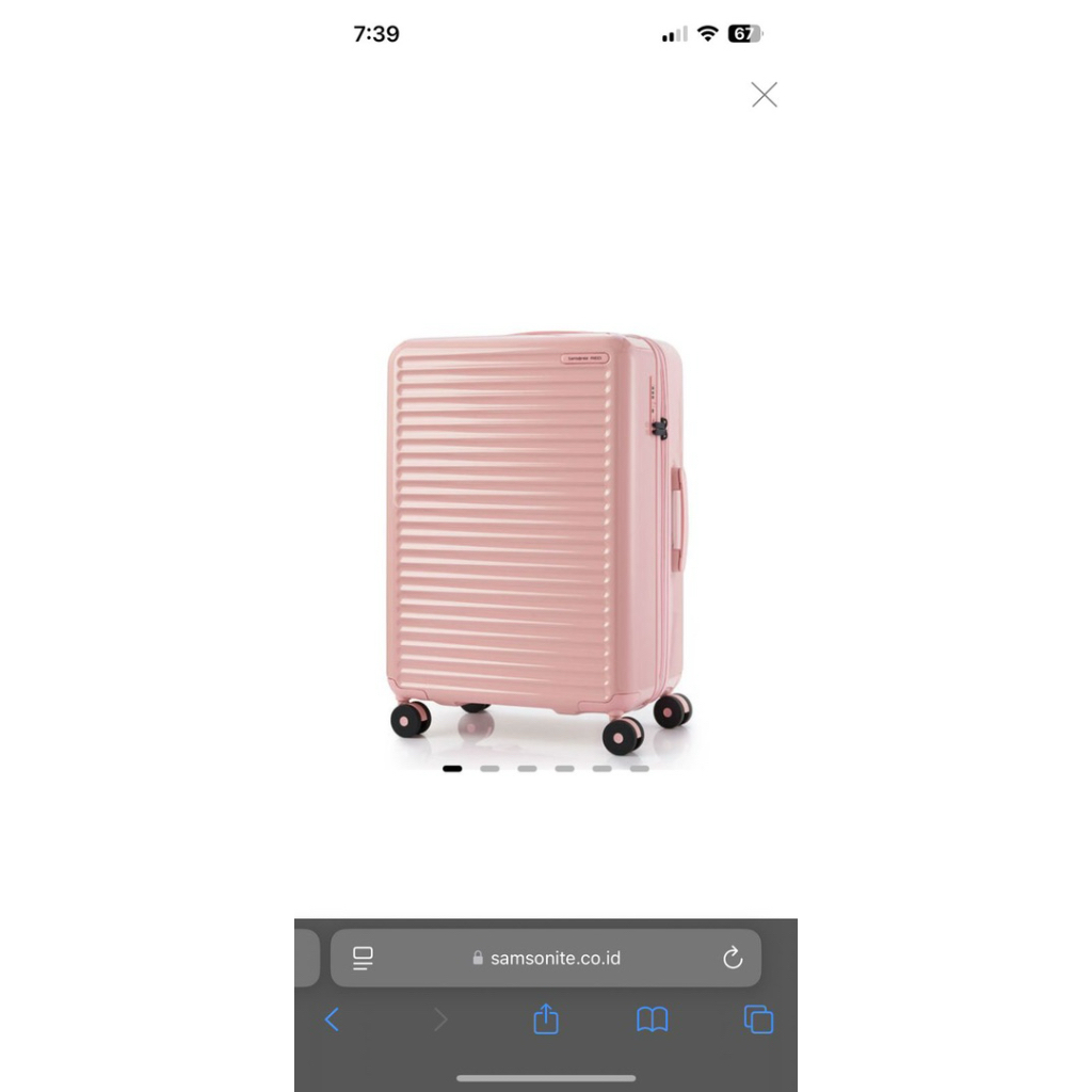 koper samsonite preorder