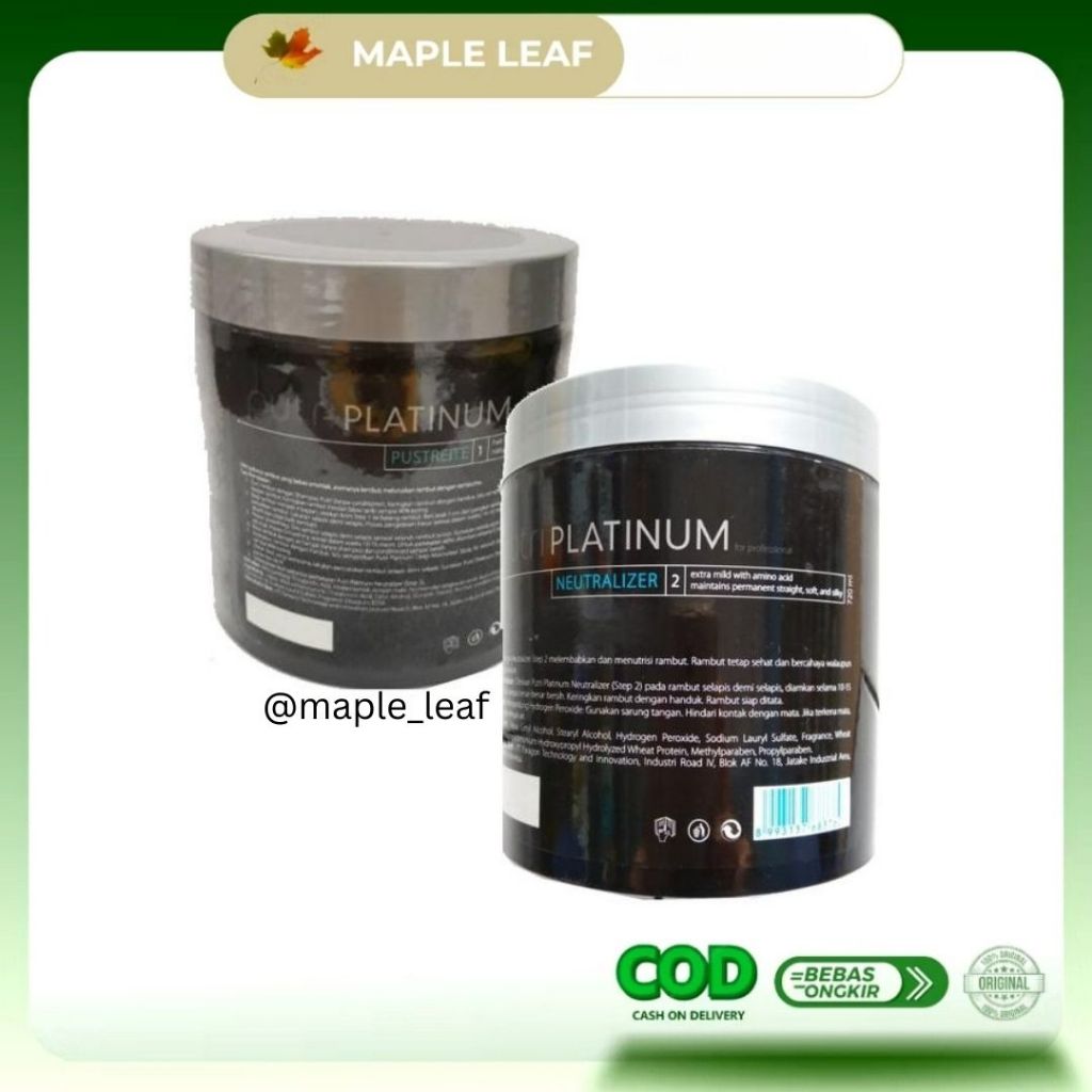 PUTRI PUSTREITE PLATINUM 720ml STEP 1 & 2
