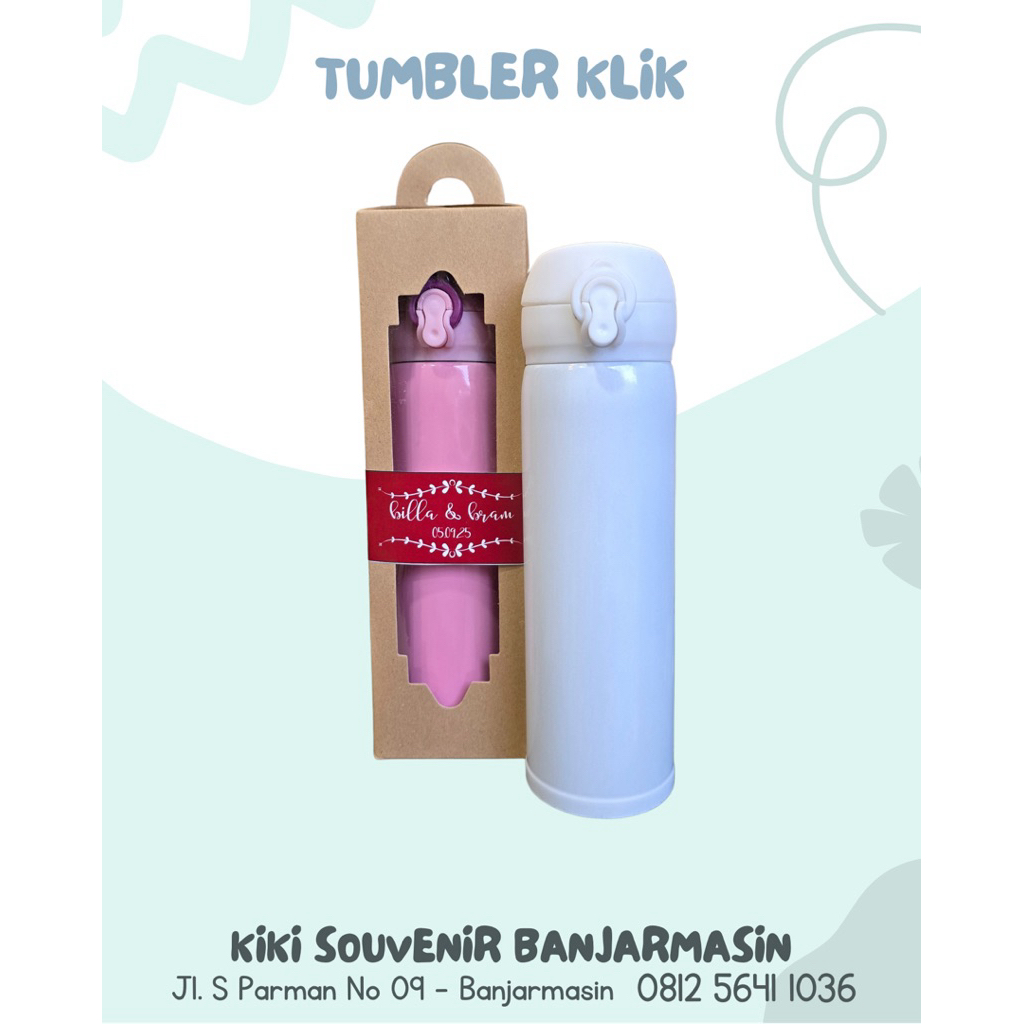 Souvenir tumbler thermos custom