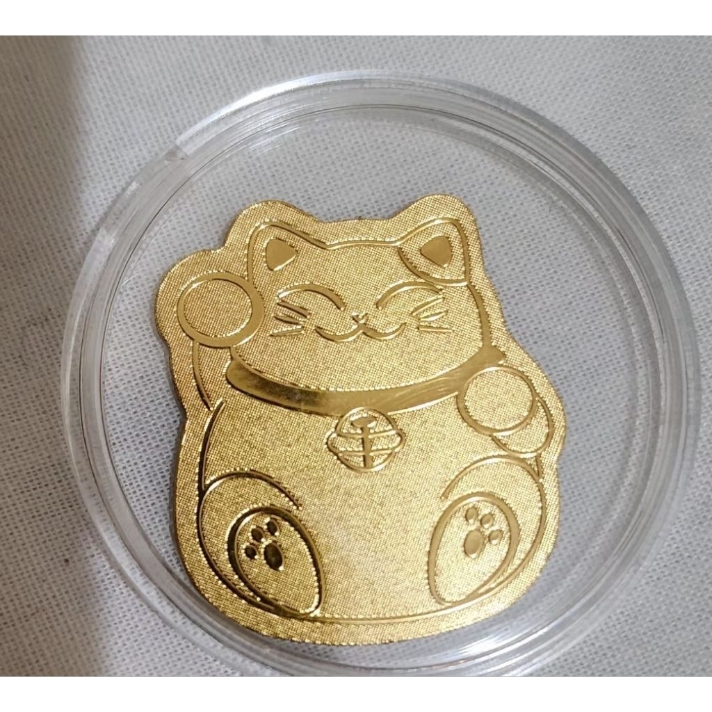 Stiker gold tempelan Handphone 24K 999 Gold