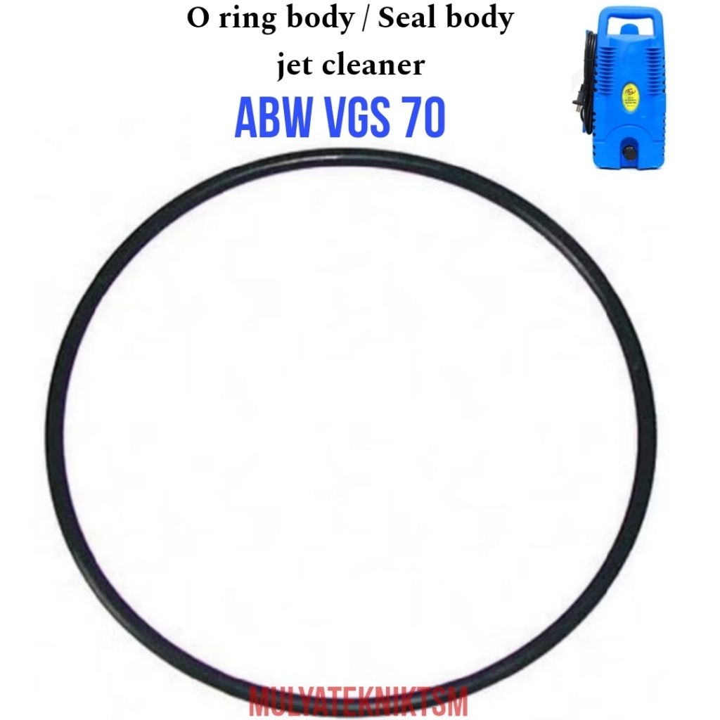 O ring seal body jet cleaner ABW VGS 70 Oring seal jet cleaner abw vgs 70